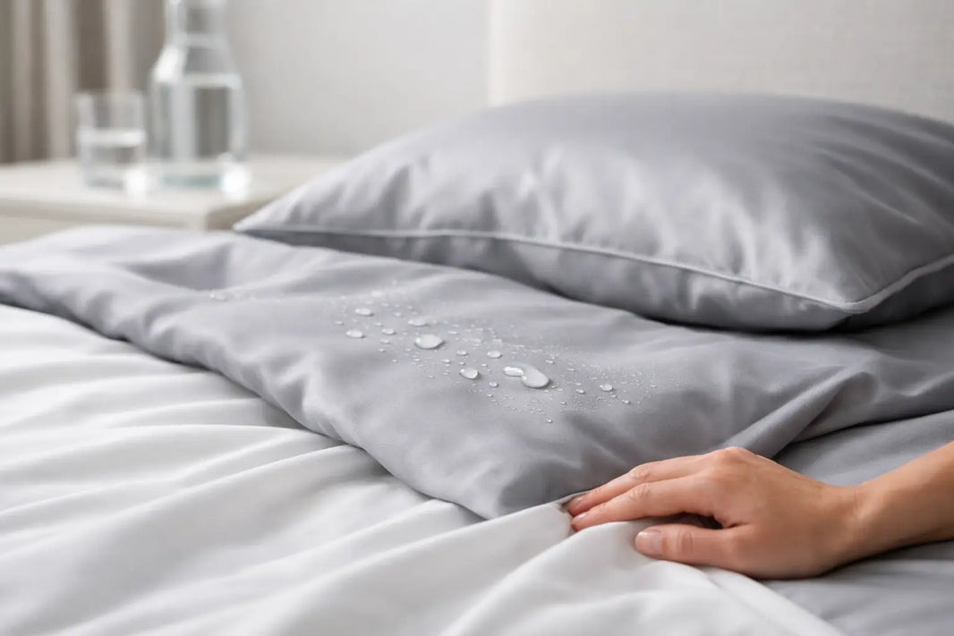 Bettwäsche gegen Nachtschweiß finden