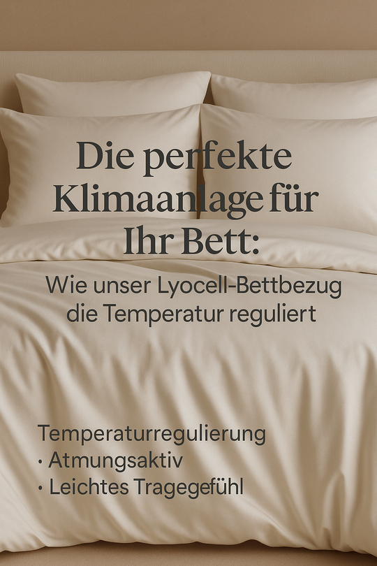 Lyocell-Bettbezug: Die Klimaanlage für Ihr Bett