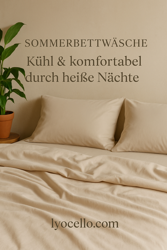 Sommerbettwäsche: Kühl & komfortabel durch heiße Nächte